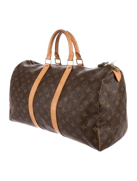 louis vuitton keepall 45 bandoulière monogram outdoor|lv monogram keepall 45 handbags.